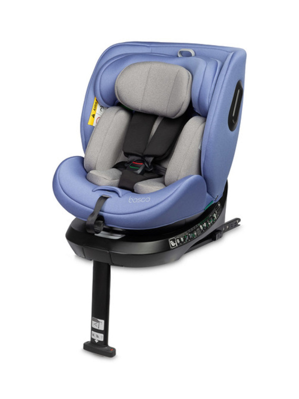 Caretero Autosedačka s isofixem BOSCO I-Size, 40-150cm, modrá
