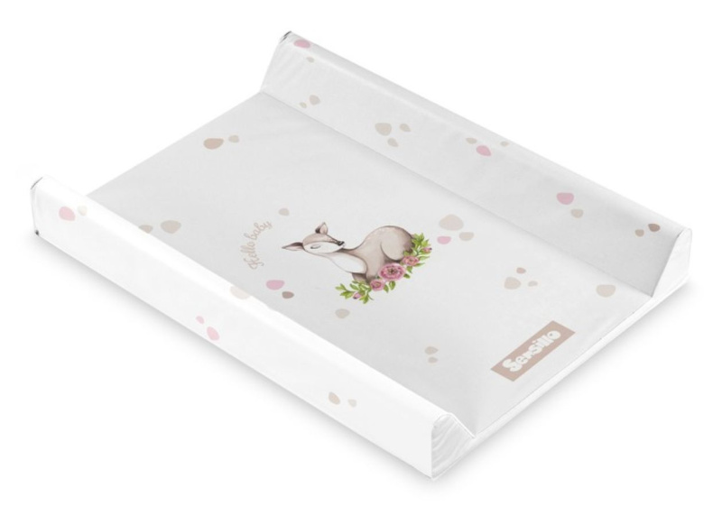 SENSILLO Přebalovací podložka, tvrdá 70 x 49 x 9,5 cm - Srnka