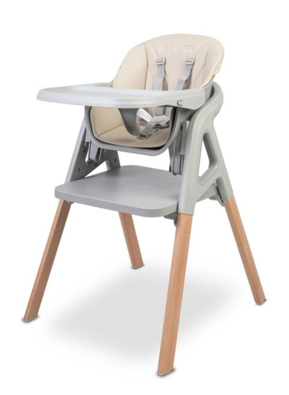 Caretero Jídelní židlička Smartee Beige 3v1
