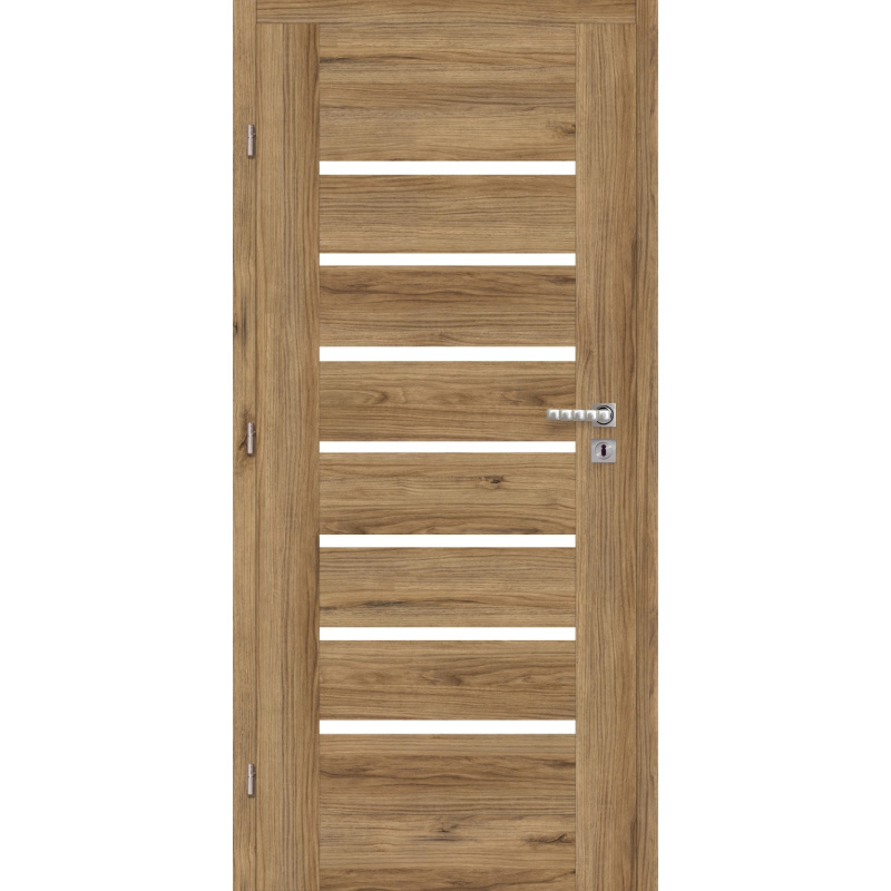 Voster Rámové falcové interiérové dveře VANILLA 10, 3D fólie ořech italský, 80 P