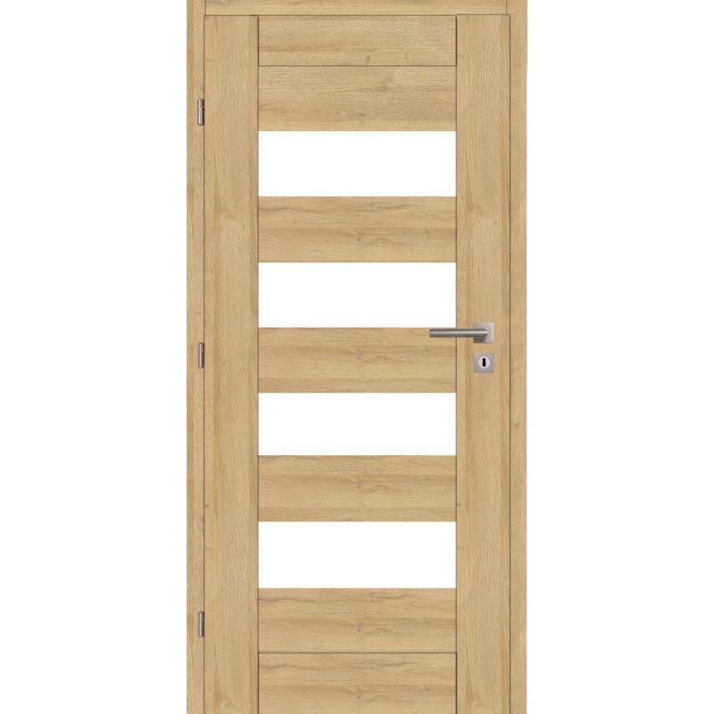 Voster Rámové falcové interiérové dveře MURANO 10, f.Platinum dub bavorský, 70 L