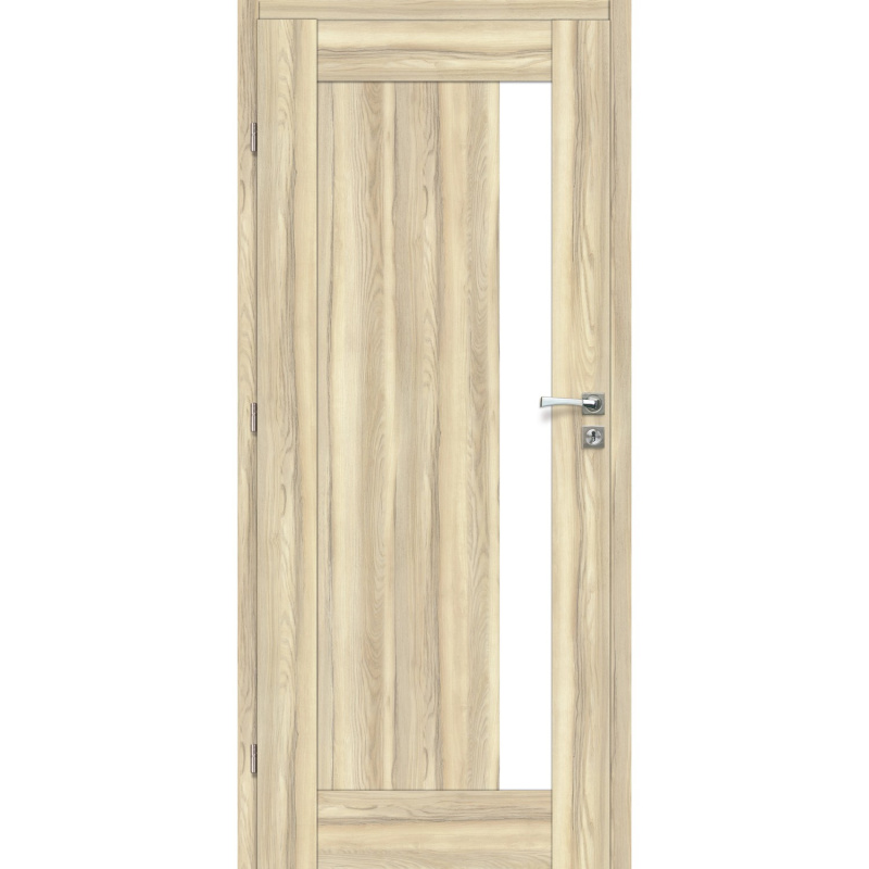 Voster Rámové falcové interiérové dveře BELLO 10, f.Platinum dub latte, 80 L