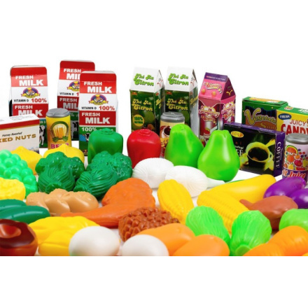 ECOTOYS Sada potravin 120 ks 139229