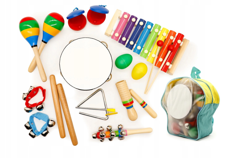 EcoToys Hudební sada 10 nástrojů
