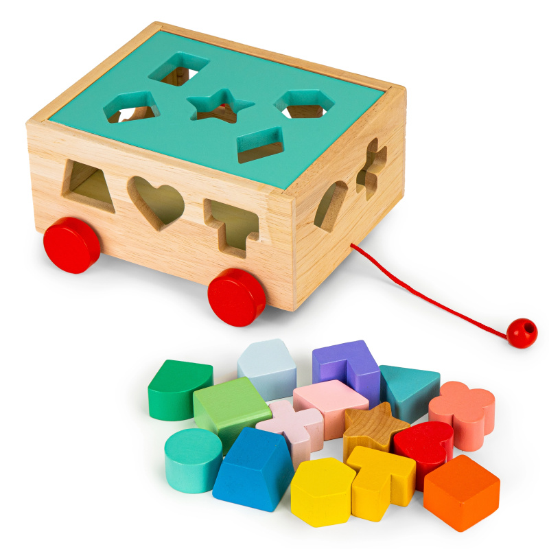 Eco Toys edukační kostka vkládačka