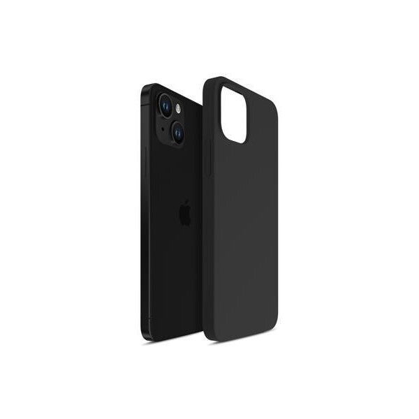 3mk Hardy Silicone MagCase kryt Apple iPhone 15 Plus grafitový