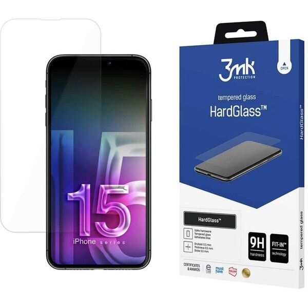 3mk HardGlass tvrzené sklo Apple iPhone 15 Pro Max