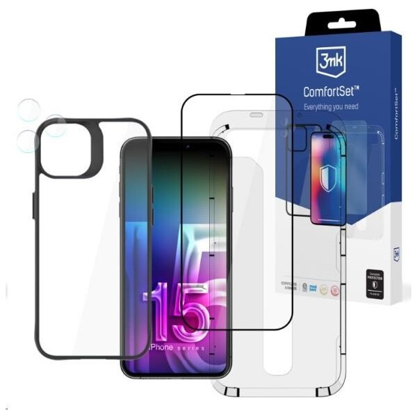3mk Comfort Set 4v1 Apple iPhone 15 Pro Max