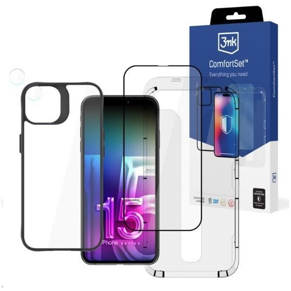 3mk Comfort Set 4v1 Apple iPhone 15
