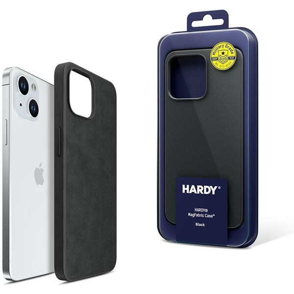 3mk Hardy MagFabric Case kryt Apple iPhone 15 černý
