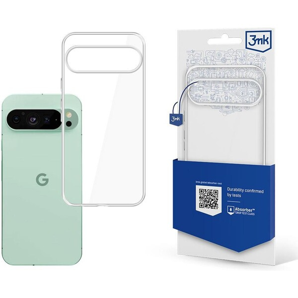 3mk Clear Case kryt Google Pixel 9 čirý