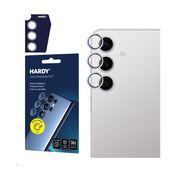 3mk Hardy Lens Protection Pro skla na fotoaparát Samsung Galaxy S24+ duhová