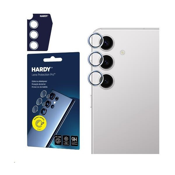 3mk Hardy Lens Protection Pro skla na fotoaparát Samsung Galaxy S24 šedá