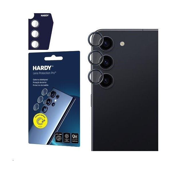 3mk Hardy Lens Protection Pro skla na fotoaparát Samsung Galaxy S23/S23+ černá