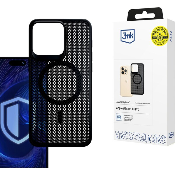 3mk ochranný kryt COOLing MagCase pro Apple iPhone 13 Pro Černá