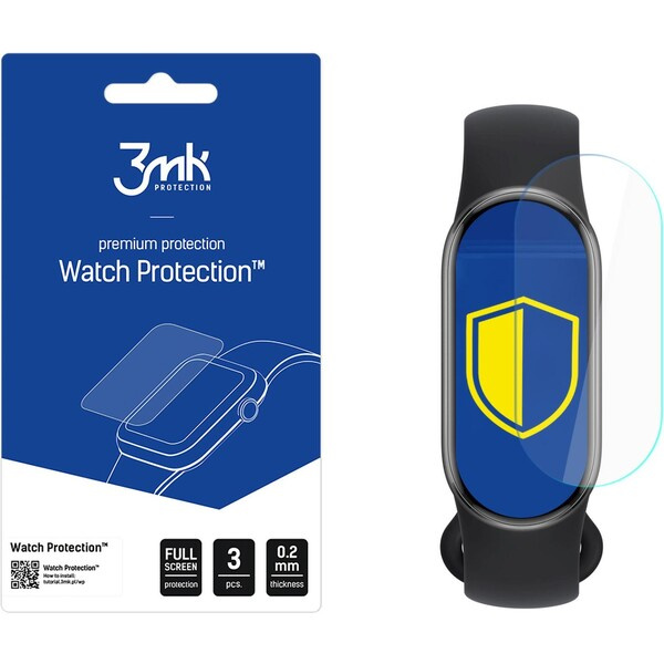 3mk ochranná folie Watch Protection ARC pro Xiaomi Smart Band 9 Čirá