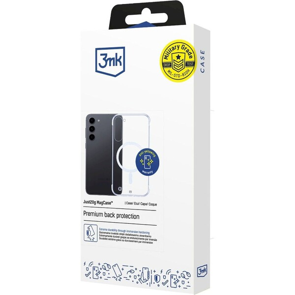 3mk ochranný kryt Just20g MagCase pro Samsung Galaxy S24