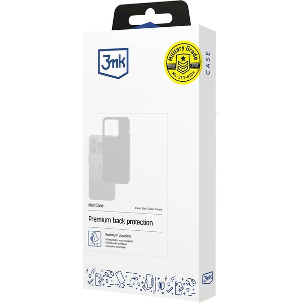 3mk ochranný kryt Matt Case Pro pro Apple iPhone SE 2020