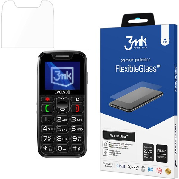 3mk FlexibleGlass ochranné sklo Evolveo EasyPhone EP