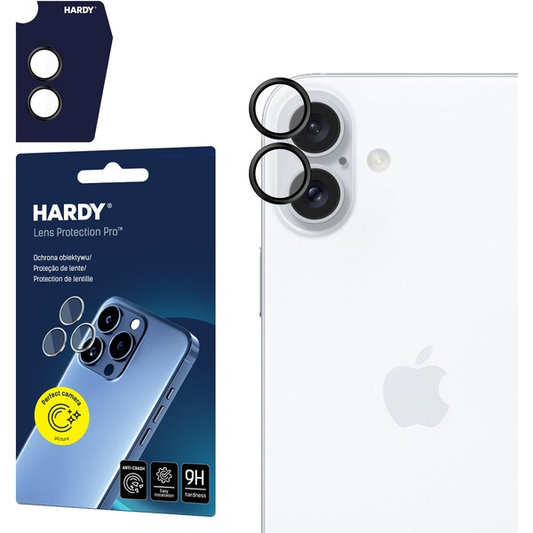 3mk HARDY Lens Protection Pro skla na fotoaparát Apple iPhone 17 černá