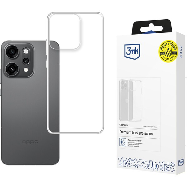 3mk Clear Case kryt Oppo Reno 14 Pro