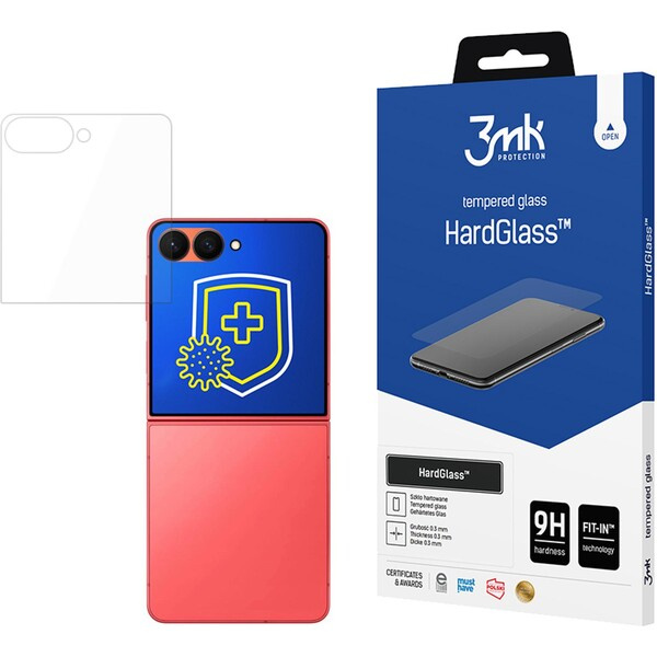 3mk HardGlass tvrzené sklo Samsung galaxy Z Flip 7 5G (Front)