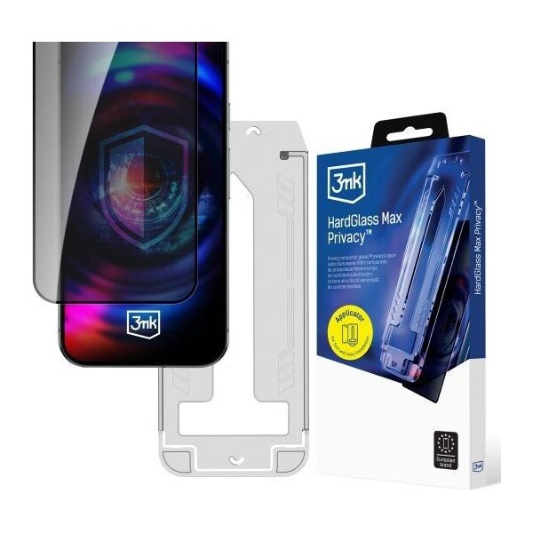 3mk Hardglass Max Privacy tvrzené sklo s aplikátorem Samsung Galaxy S25 Edge