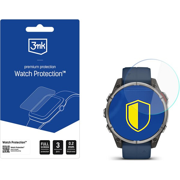 3mk Watch Protection FlexibleGlass ochranné sklo Garmin Quatix 8 (51mm)