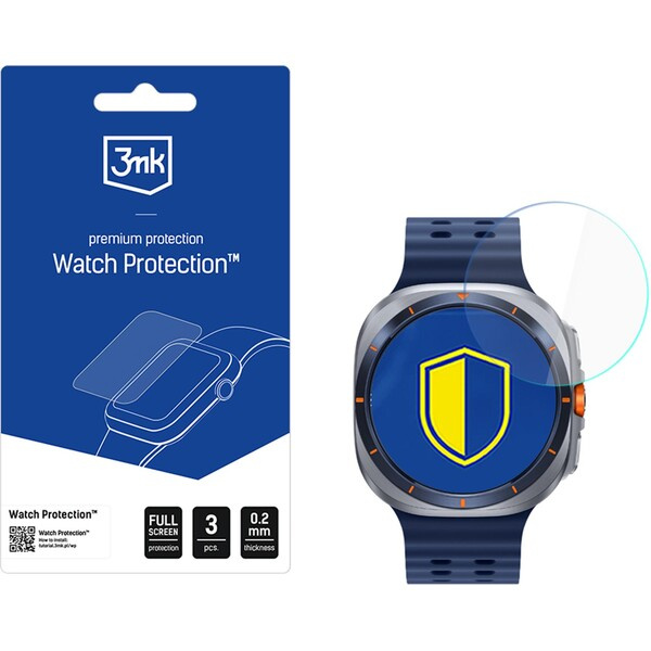 3mk Watch Protection FlexibleGlass ochranné sklo Samsung Galaxy Watch Ultra 2025