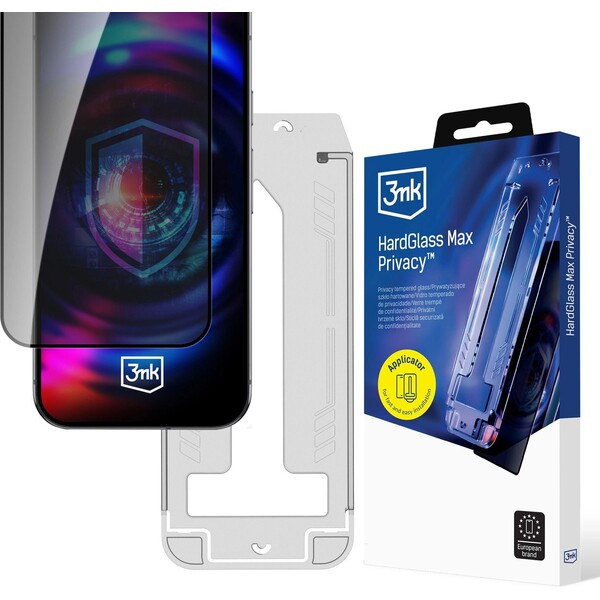 3mk Hardglass Max Privacy tvrzené sklo s aplikátorem Apple iPhone 16 Pro/ 17