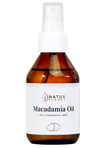 Natur Planet - Makadamiový olej  Přírodní Makadamiový olej Objem: 100 ml