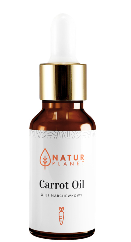 Natur Planet - Mrkvový olej  Přírodní Mrkvový olej Objem: 30 ml