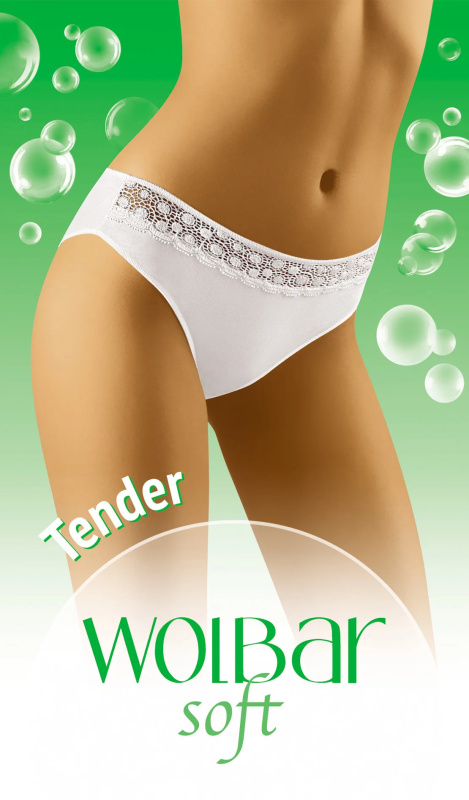 Kalhotky Wol-Bar Soft Tender Barva: Bílá, Velikost: S