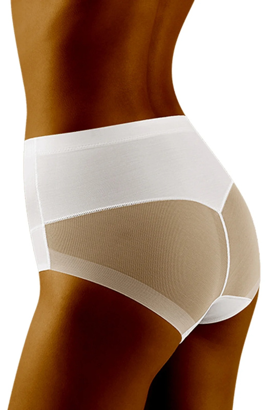 Stahovací kalhotky Uniqata white - WOLBAR Bílá S