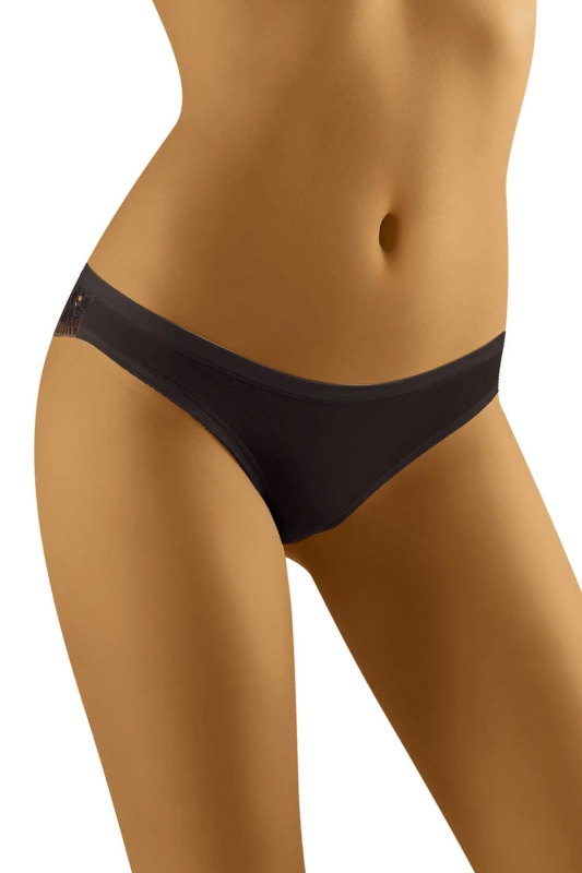 Kalhotky Wol-Bar Soft Flossy Barva: Černá, Velikost: XL