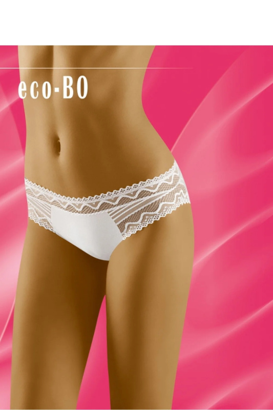 Kalhotky Wol-Bar Eco-Bo - Výprodej Barva: Bílá, Velikost: XL