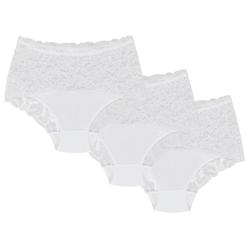 Kalhotky Wol-Bar Teri 3-pak Barva: Bílá, Velikost: 2XL