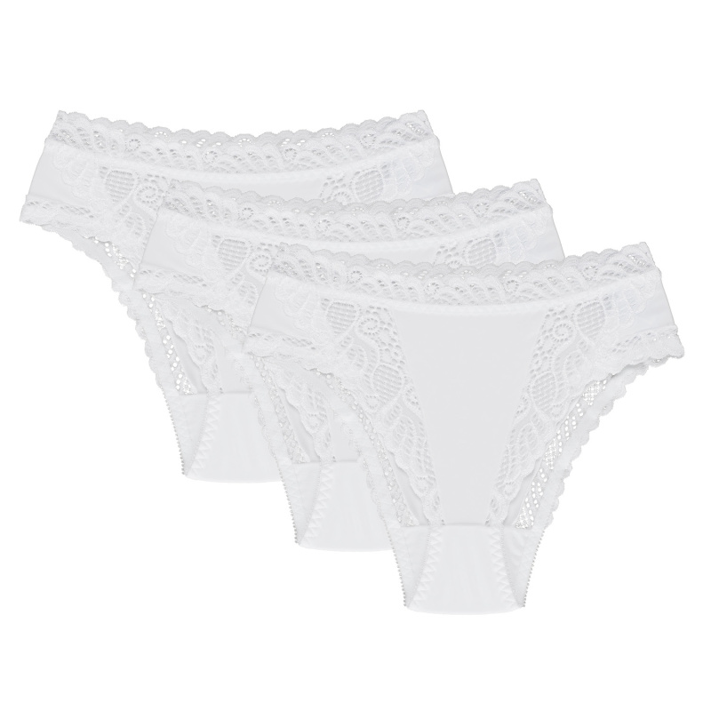 Kalhotky Wol-Bar Abra 3-pak Barva: Bílá, Velikost: L