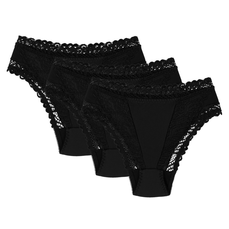 Wol-Bar Abra 3-pack barva: černá M