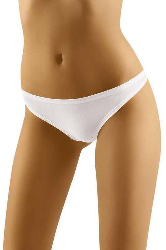 Dámské tanga Wol-Bar Soft Simple 3-pak Barva: Bílá, Velikost: S