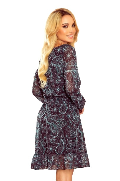 Dámské šaty  295-3 BAKARI - NUMOCO vícebarevná XL