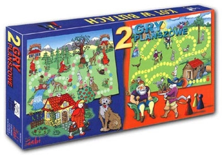 Červená Karkulka a Kocour v botách – sada dvou deskových her