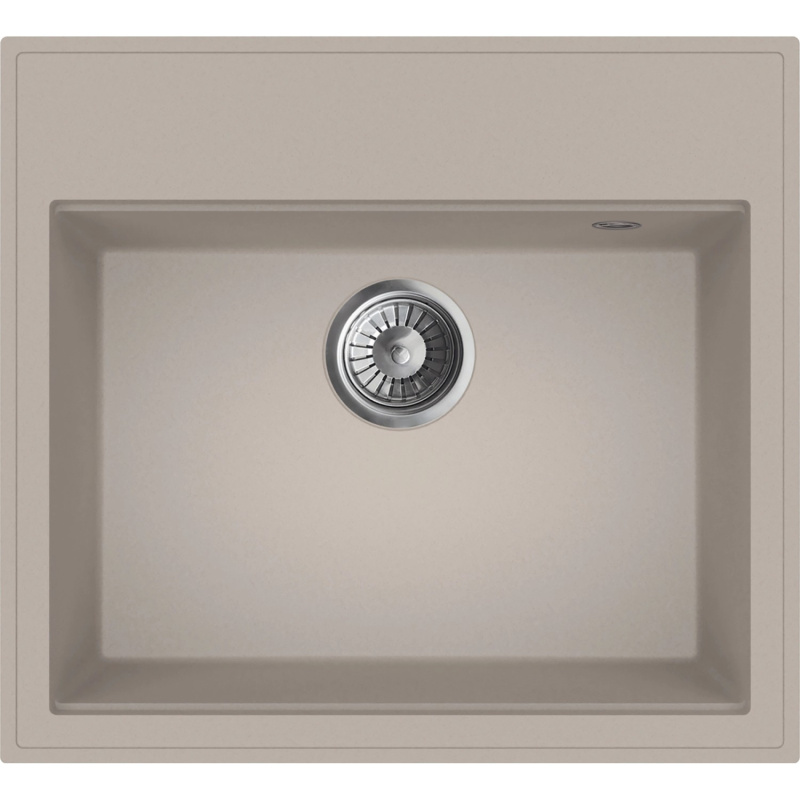 Miló Granitový dřez Luxuria pískový 56 x 51 x 21,5 cm