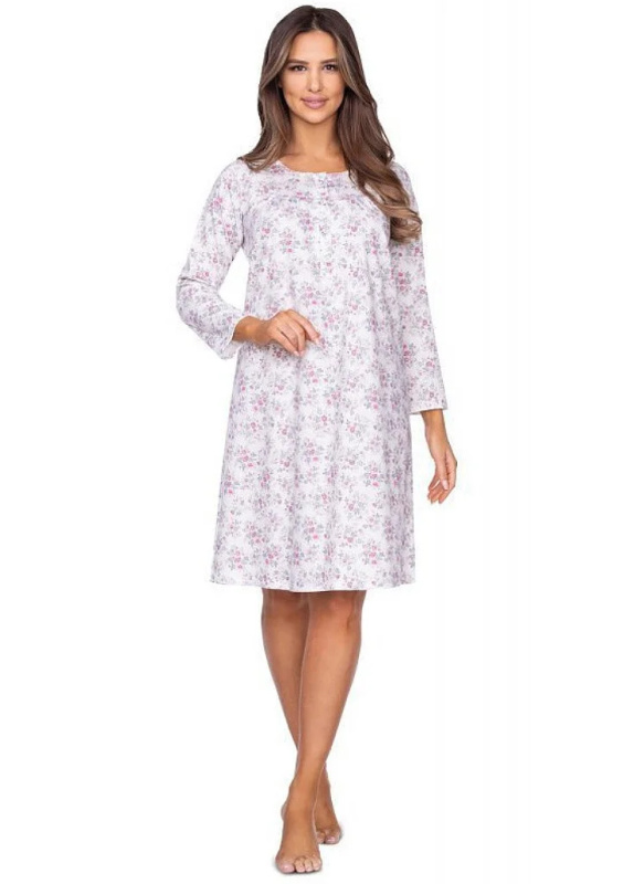 Dámská noční košile Regina 003 4XL světle růžová
