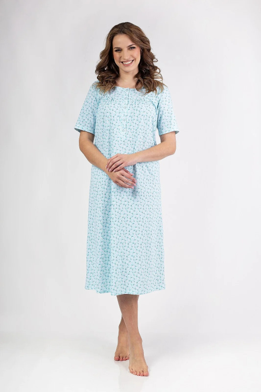 Košile Regina 013 kr/r 2XL-4XL W25 dámská modrá 3XL