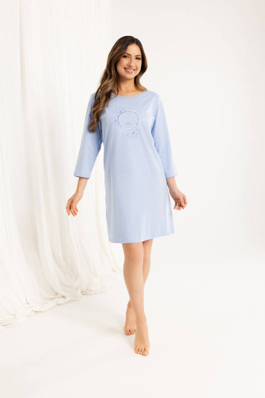 Dámská košile Regina 163 3/4 S-XL Z25/26 modrá XL