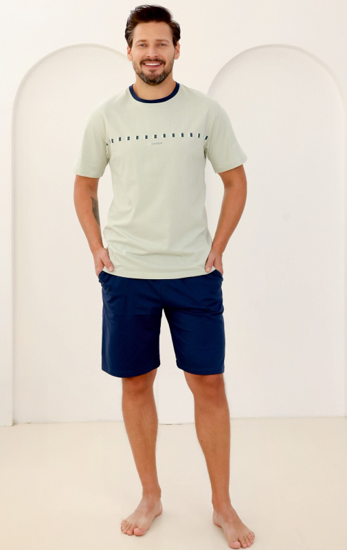 Pyžamo model 22121131 cr/r MXL L26 - Regina modrá M