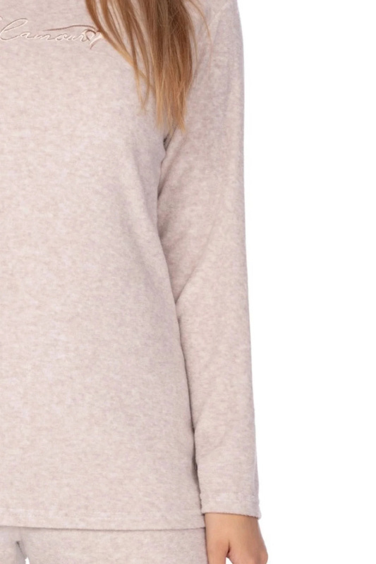 Dámské pyžamo 643 plus beige - REGINA Béžová XXL