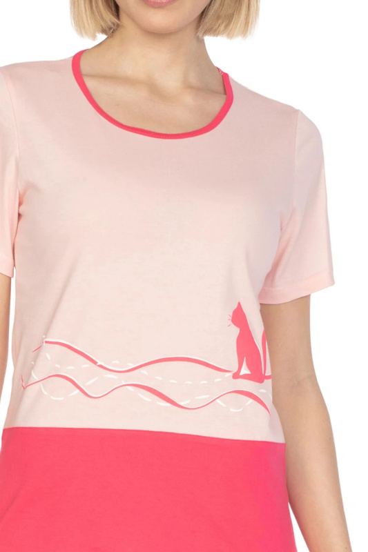 Dámské pyžamo 663 pink - REGINA růžová XL