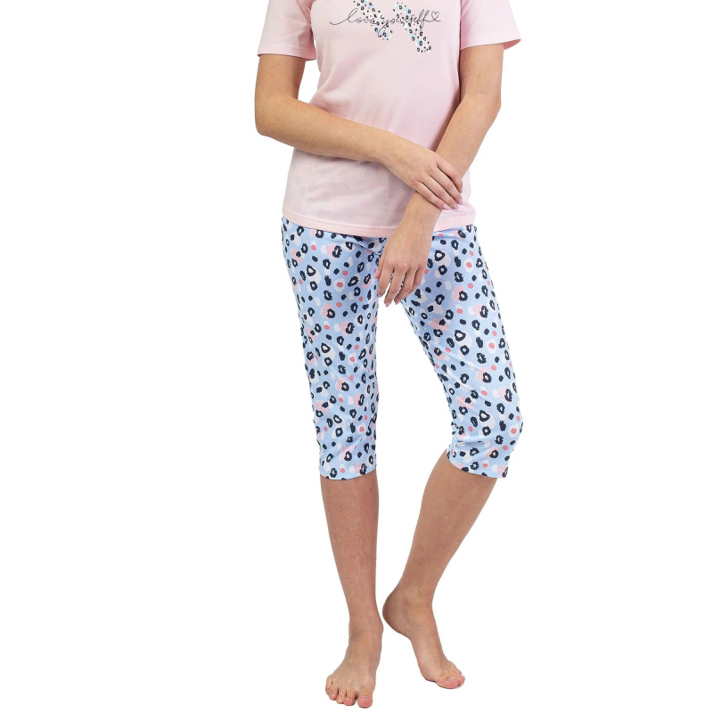Dámské pyžamo 689 pink - REGINA růžová XXL